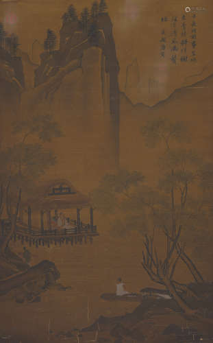 Chinese Figure Painting by Tang Yin