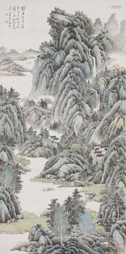 Chinese Landscape Painting by Zhang Daqian