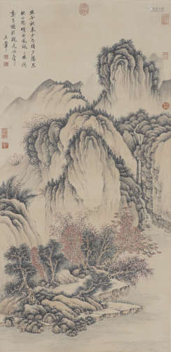 Chinese Landscape Painting by Wang Hui