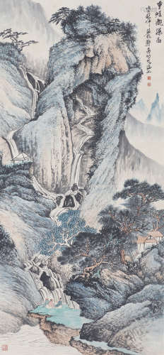 Chinese Landscape Painting by Zheng Wuchang