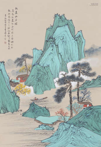 Chinese Landscape Painting by Pan Su
