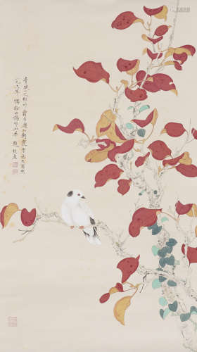 Chinese Flower Painting by Yu Zhizhen