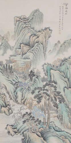 Chinese Landscape Painting by Wu Hufan