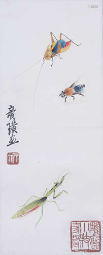 The Insect，by Qi Baishi