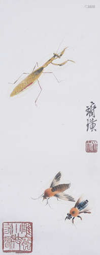 The Insect，by Qi Baishi