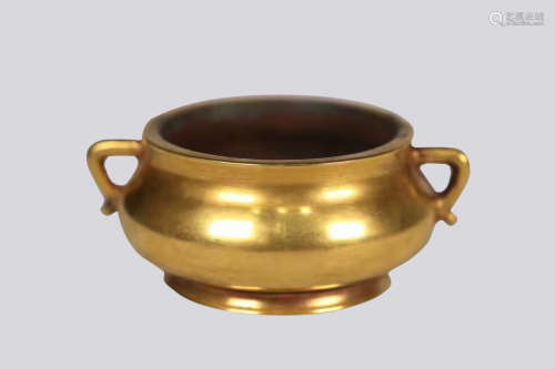 Gilding Golden Censer鎏金香炉