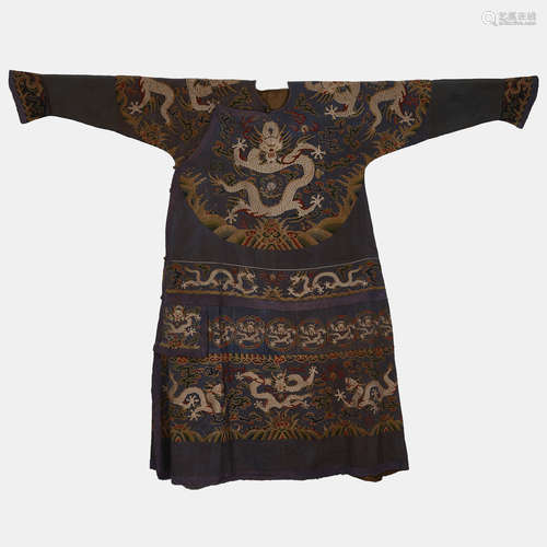 Qing Dynasty of China,Kesi Dragon Robe