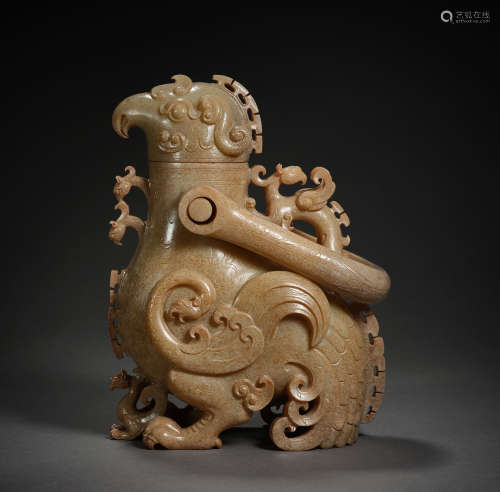 Han Dynasty of China,Jade Lifting Beam Pot