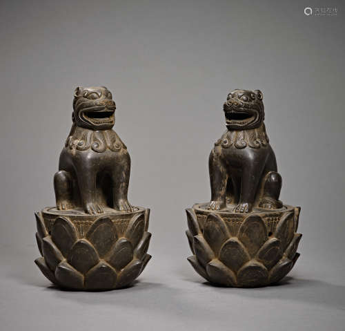 Tang Dynasty of China,Stone Lion Fumigaton Furnace