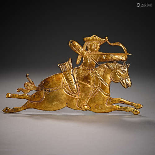 Liao Dynasty of China,Pure Gold Jewellery
