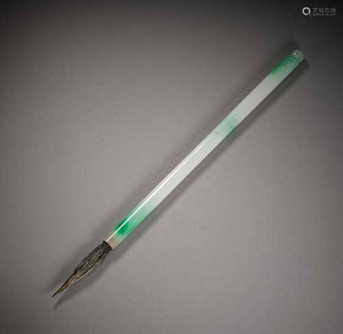 Qing Dynasty of China,Jadeite Pen