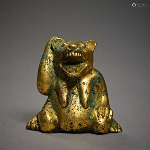 Han Dynasty of China,Bronze Gilt Town