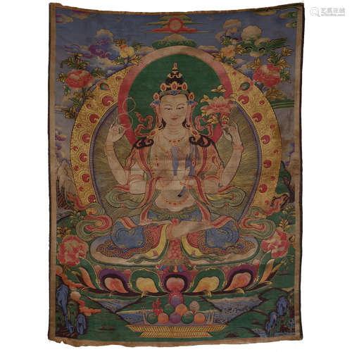 Ancient, Tibet Thangka