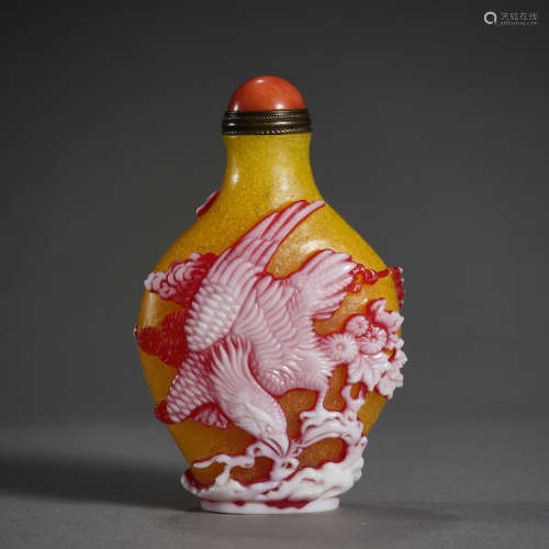 Qing Dynasty of China,Material Snuff Bottle