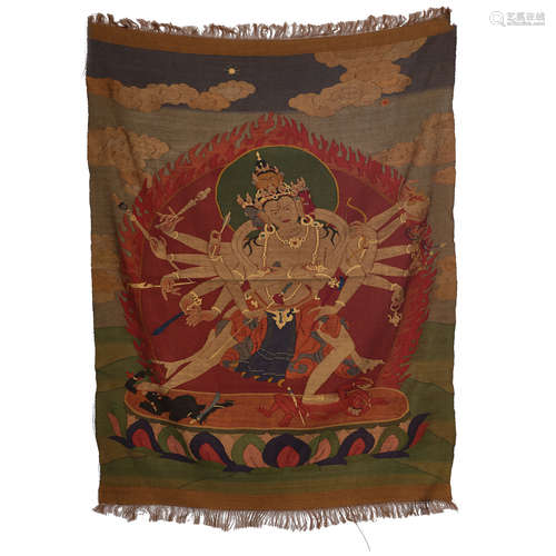 Ancient, Tibet Thangka