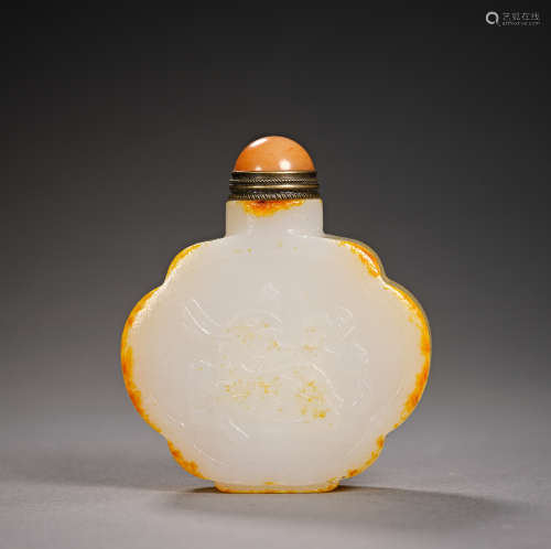 Qing Dynasty of China,Jade Snuff Bottle