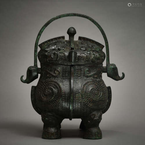 Western Zhou Dynasty of China,Bronze Lifting Beam Pot