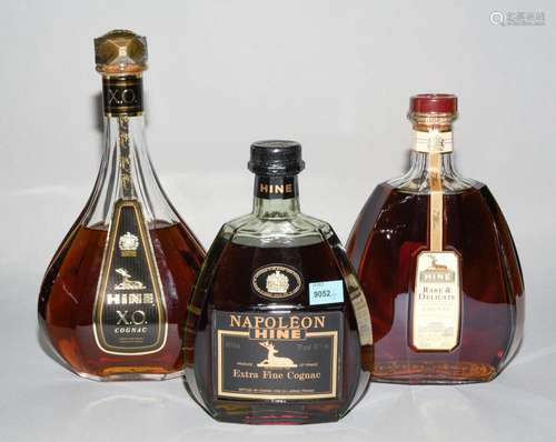 LOT COGNAC HINE