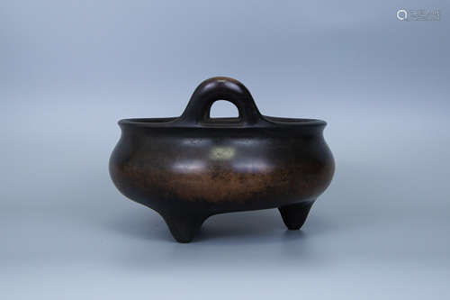 Copper Censer in XuanDe Style大明宣德铜炉