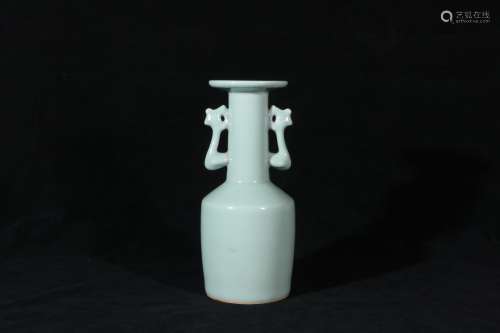 LongQuan Kiln Vase with Pheonix Ear 龙泉窑凤耳瓶