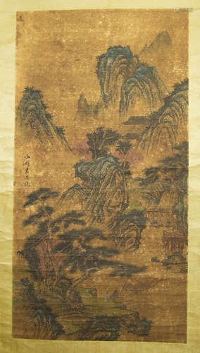 Ink Painting of Landscape from WangMeng山水画王蒙