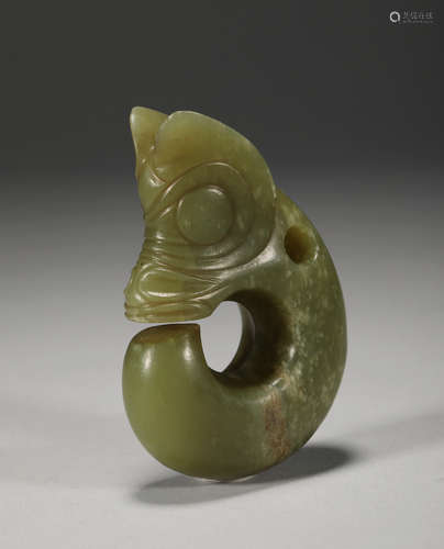 Chinese Red Mountain Culture and black jade jade pig dragon ...