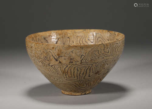 Wringing tire bowl in Song Dynasty of China