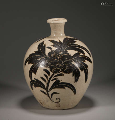 A song Dynasty porcelain zhou kiln vase