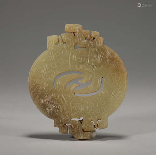 Hetian jade decoration of Han Dynasty