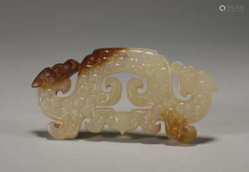 Hetian jade ornaments were produced in The Warring States Pe...
