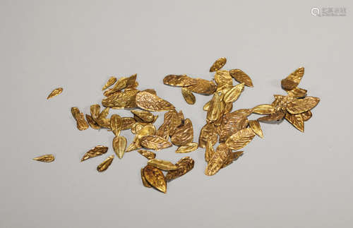 Ancient Chinese gold leaf