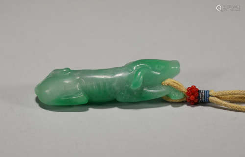 Ancient Chinese jade dog