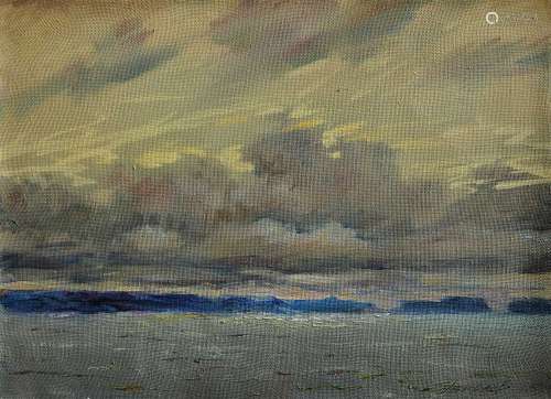The Wind, Oil Painting On Canvas, Viktor Ubilaev