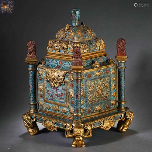 Cloisonne Enamel Censer