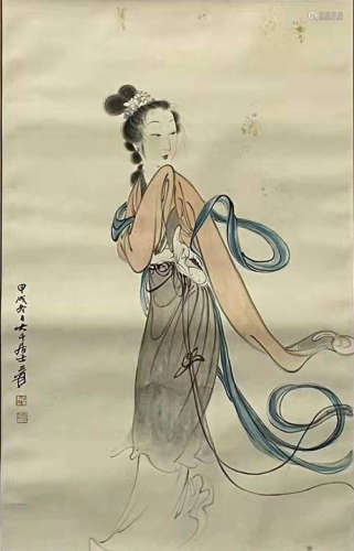 Zhang Daqian, Chinese Figure Painting