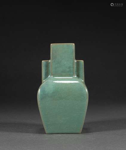 Ru Type Square Vase