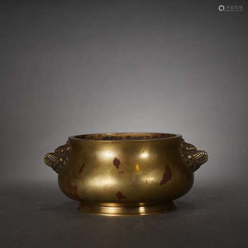 Bronze Double-Eared Censer