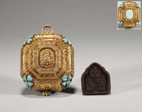 Chinese Qing Dynasty Buddha box