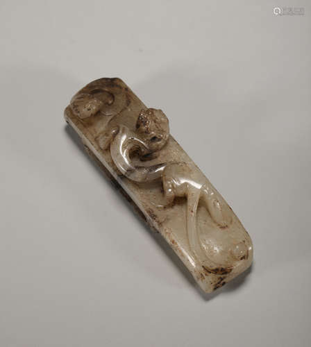 Chinese Han Dynasty Hetian jade 1st century BC