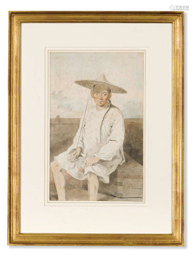 威廉亞力山大 William Alexander (1767-1816)  楚山中國農民畫像