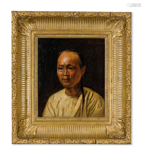 佩特魯斯·范·申德爾 Petrus van Schendel (1806–1870) 中國人畫像