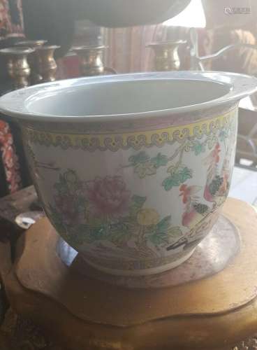 Antique Chinese Ceramic Jardinier