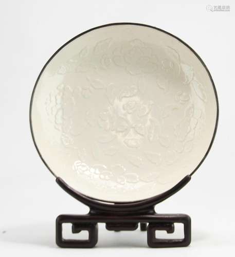 Chinese Ding-ware White Dish