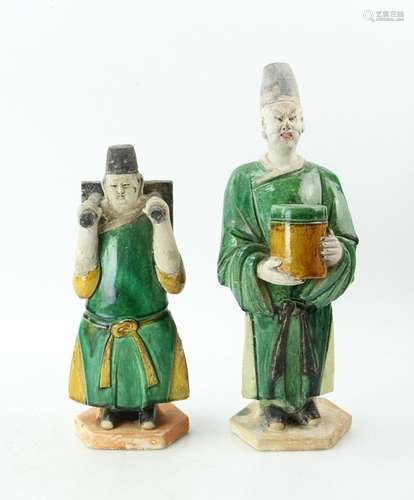 Two Chinese Tang Dynasty Dishes