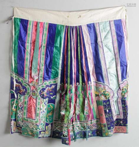 Chinese Silk Embroidery Skirt