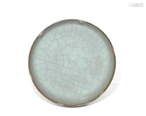 Chinese 'Ge-Type' Porcelain Bowl Dish