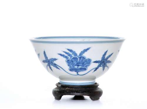 Chinese Blue and White Porcelain Bowl