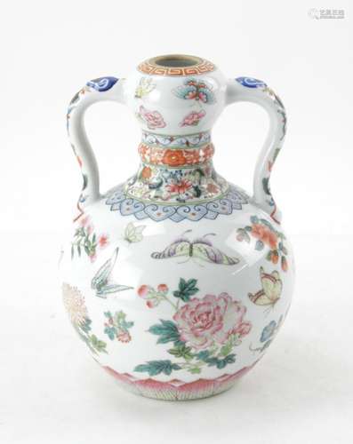 Chinese Famille Rose Porcelain Vase