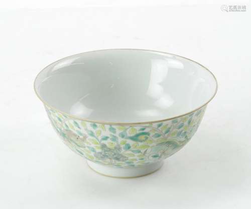 Chinese Famille Rose Porcelain Bowl