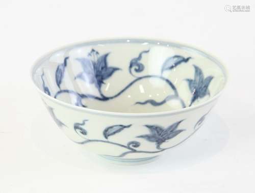 Chinese Blue and White Porcelain Bowl